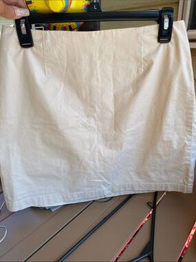 GAP A-line zip skirt